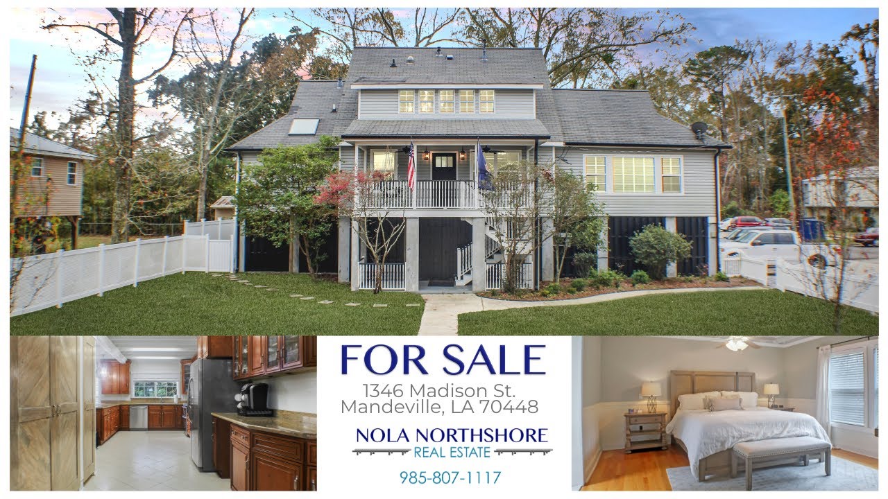Old Mandeville home for Sale 1346 MADISON ST, Mandeville, LA 70448