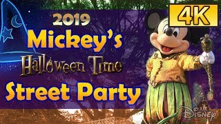 *4K* Mickey's Halloween Time Street Party! 「米奇Halloween ...