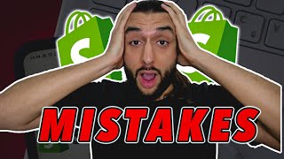 Top 10 MISTAKES To Avoid Before Starting A Shopify Dropshipping Business In 2021