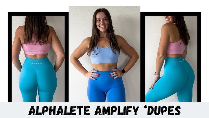 ALPHALETE AMPLIFY DUPES  Celer Reiew + Try On 