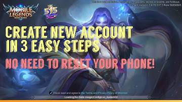 How To Make New Smurf Account in Mobile Legends IOS iPhone iPad Users 2020