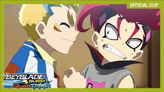 Dante meets Dark Prince! | BEYBLADE BURST QUADSTRIKE EP3 | Official Clip