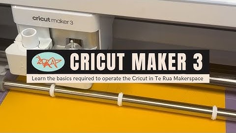 Cricut induction - Te Rua Makerspace