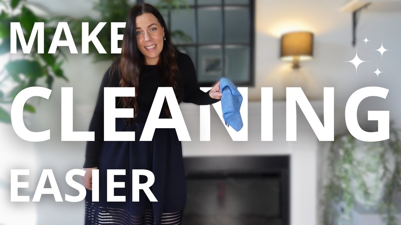 5 Minimalism Habits to Make Cleaning EASIER + QUICKER - YouTube