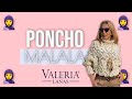 ✅ Cómo tejer un PONCHO a CROCHET - Productos Valeria Lanas Lana Natural - En tejer es de guapas