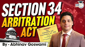 Setting Aside of Arbital Award | Section 34 | Arbitration & Conciliation Act | By Abhinav Goswami