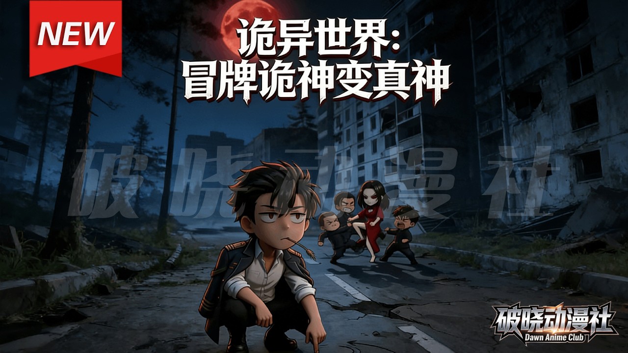 MULTISUB📢新番上线《诡异世界：冒牌诡神变真神》第1~62集丨小说作者林墨穿越诡异世界，沦为底层实习生，绑定万界扭蛋系统，借系统抽卡变强，收服诡异仆从，蜕变为真正的万诡之主！#破晓动漫社