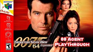 Tomorrow Never Dies N64 | 00 Agent Full Playthrough (GoldenEye Mod)