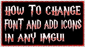 how to change font and add icons in any src