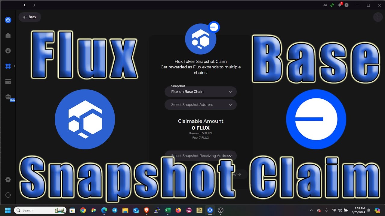 Claim Your Flux Base Parallel Asset Now!!!