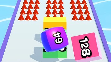 Ball Run 2048 Merge Number ! MAX LEVELS Gameplay Walkthrough New Update Part 425 android, ios