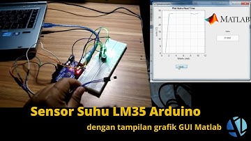 Sensor Suhu LM35 Arduino dengan Tampilan Grafik mengguanakan GUI Matlab