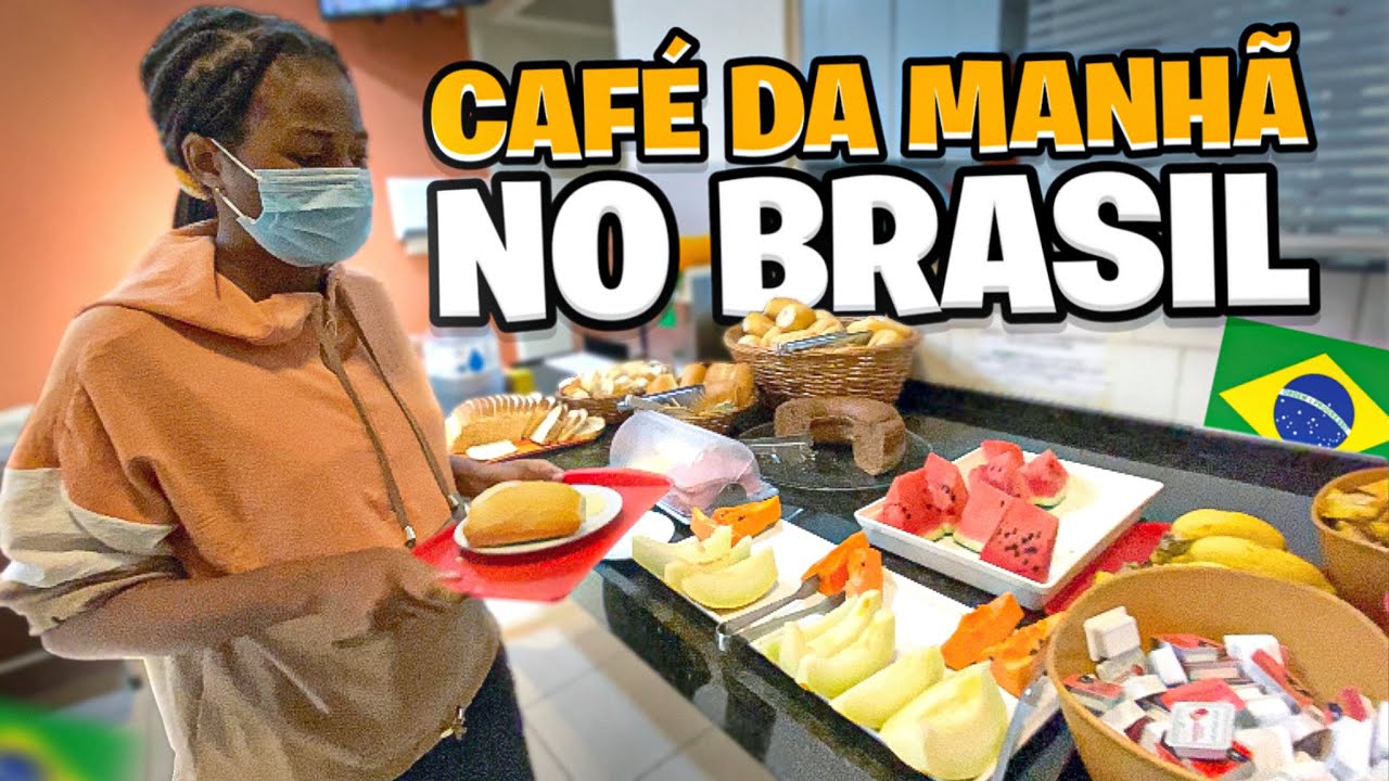 Minha NAMORADA tomando CAFÉ DA MANHÃ no BRASIL pela PRIMEIRA VEZ! @luanaferrao6842