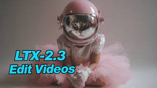 LTX 2.3 Edit LoRAs Are INSANE- Lucy Edit & Kiwi Edit but now in LTX 2.3 image ref & style transfer