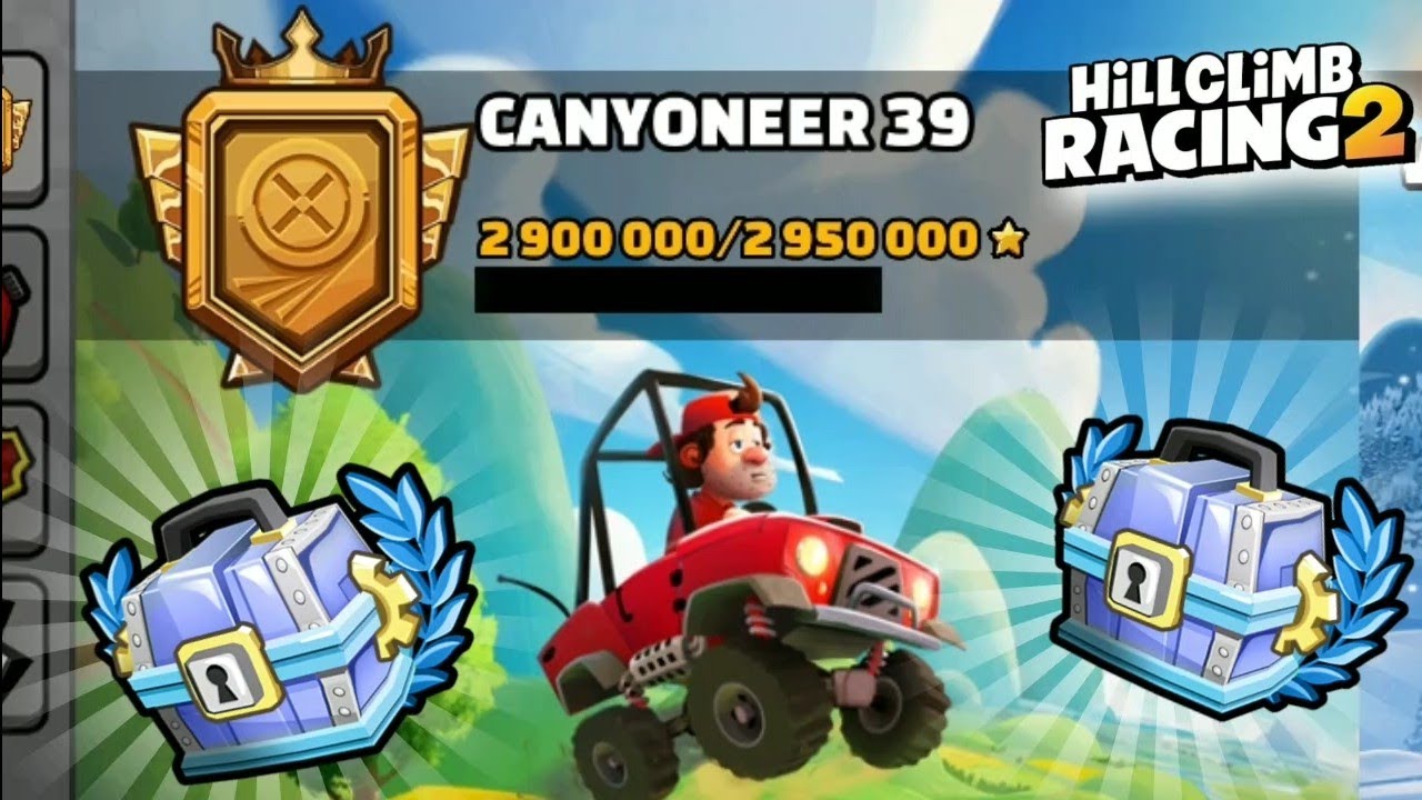 Hill Climb Racing 2 😍FREE!! Legendary Chest of CANYONEER 39 Gameplay