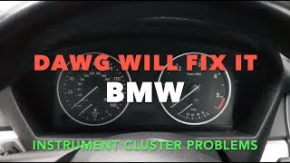 BMW Instrument Cluster Problems - Dashboard Lights Failure