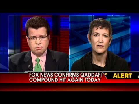 Fox News Confirms Qaddafi Compound Hit Again Today