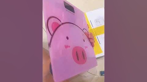 Cân điện tử hình MẶT GẤU NÂU kính cường lực #Shorts