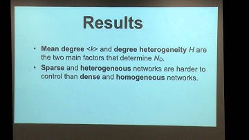 Taming Complexity: Controlling Networks - Prof. Albert-László Barabási