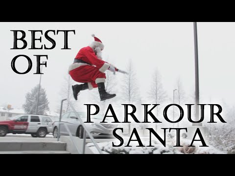 Best Of Parkour Santa Clause