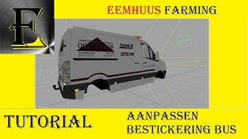 Giants Editor Farming Simulator 2015 Tutorial aanpassen van stickers op een Mod!