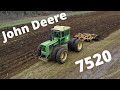 All The Horsepower- John Deere 7520 Chisel Plowing Spring Tillage 2021