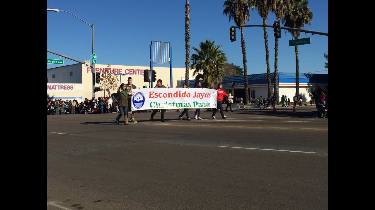 65th Annual Escondido Jaycee Christmas Parade YouTube