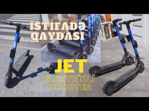 SCOOTER NECƏ SÜRÜLÜR / scooter necə açılır  / scooter tetbiqinin istifade qaydasi / jet scooter