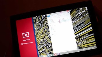 Surface - Rotating the screen while a video is playing..