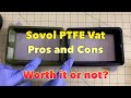 Sovol PTFE coated Resin Vat vs the Aluminum Resin Vat for Anycubic Photon and Elegoo Mars