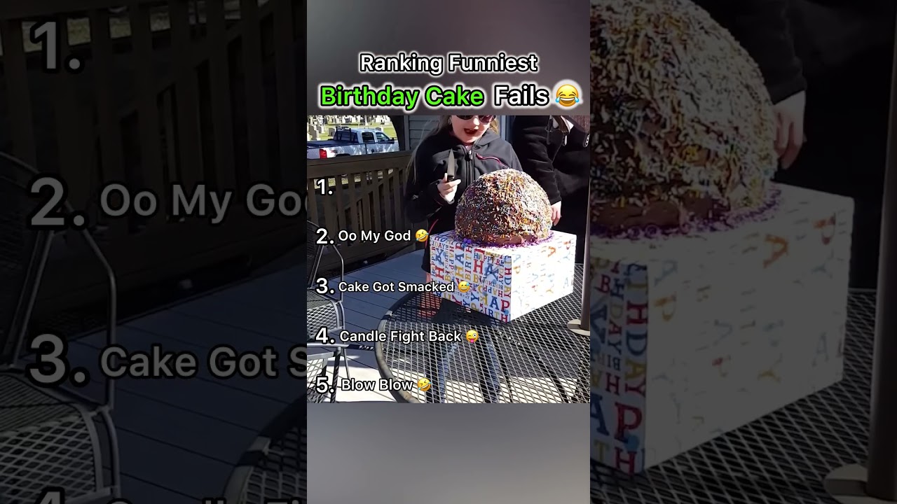 Ranking Funniest Birthday Cake Fails 😂