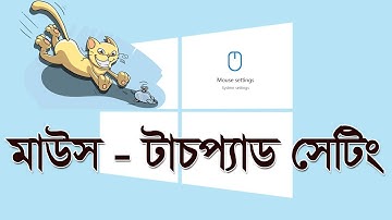 মাউস সেটিং উইন্ডোজ ১০ টাচপ্যাড সেটিং - Mouse Settings (windows 10)
