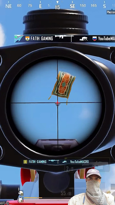 'Clean Headshot Through the Door!@ #PUBGM #SniperKing'