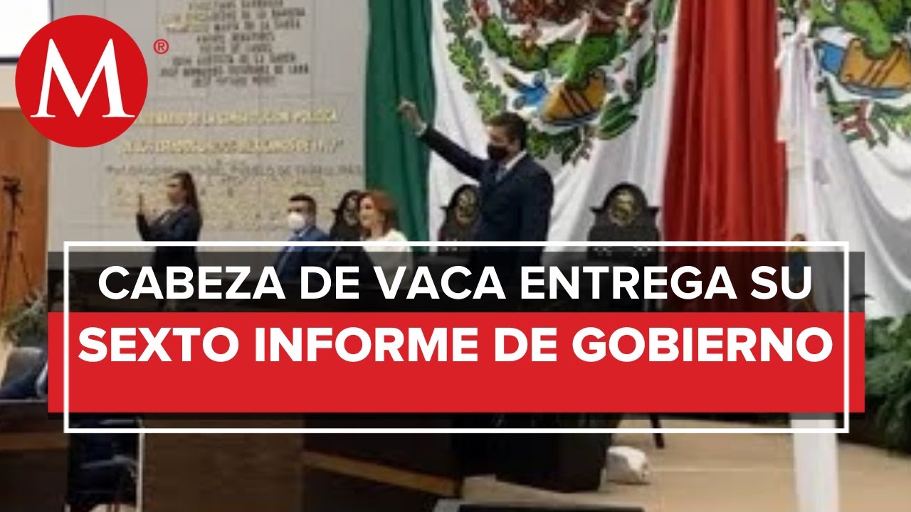 García Cabeza de Vaca asiste al Congreso para presentar sexto informe ...