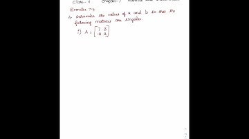 Class 11 chapter 7 Matrices and determinants - Exercise 7.4 problem 4