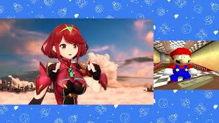 Mario Reacts To Pyra's Flip