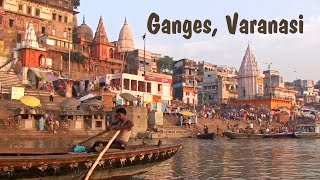 Ganges River Bathing Varanasi India