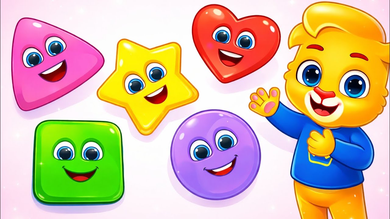Shapes song for kids | learning videos for toddlers | learn shapes ...
