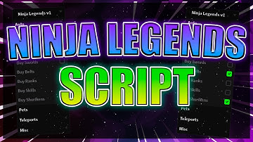 [NEW] ROBLOX | Ninja Legends Script GUI / Hack | Auto Farm | Auto Sell |  *PASTEBIN 2022*