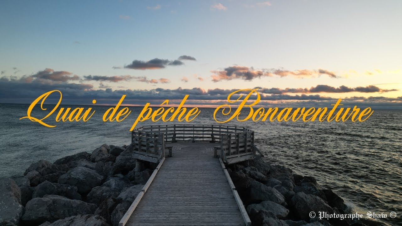 Quai de pêche Bonaventure Québec Canada 🍁 Mavic Mini3 Pro ☀️2023 YouTube