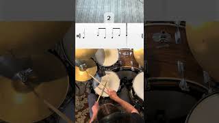 🥁 Syncopation creates motion by placing notes where you don’t fully expect them #basicdrumlessons