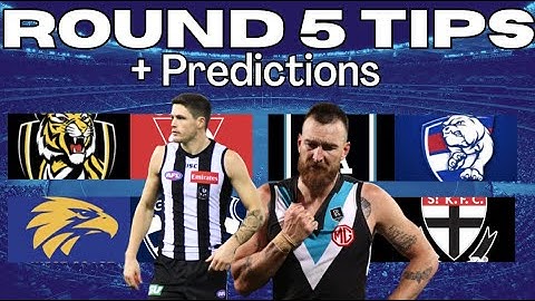 AFL Round 5 Tips + Predictions 2023