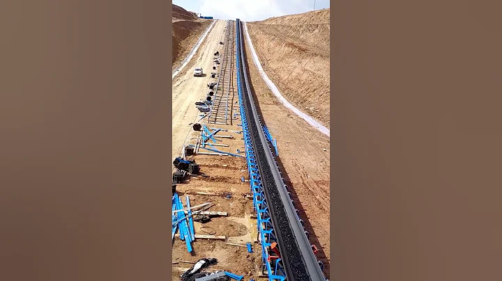 20 km coal conveyor belt- Good tools and machinery make work easy