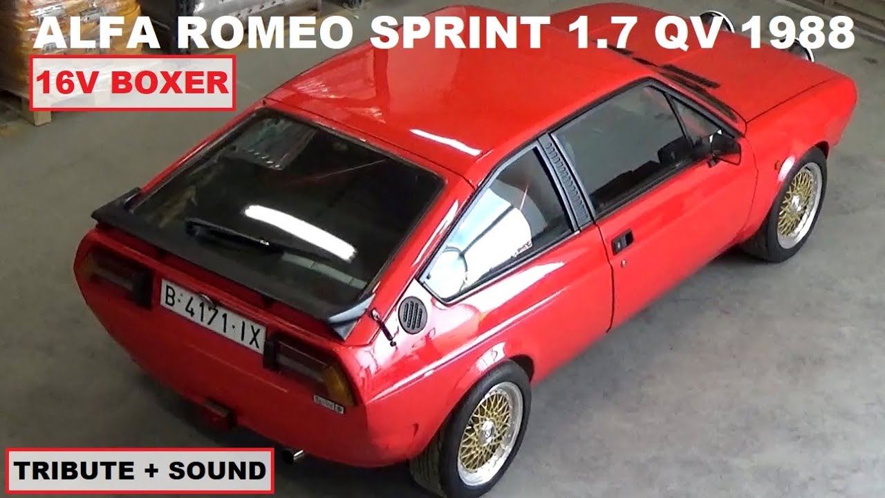 Alfa Romeo Sprint 1.7 QV 16V Boxer. Tribute + Sound