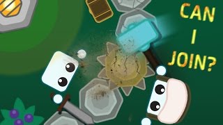 Starve.io Can i join? Funny HAMMER DESTROYING Troll Moments! #1