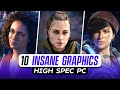 Top 10 HIGH SPEC PC Games You Must Play in 2023 (Hindi)