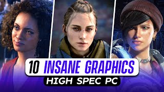 Top 10 HIGH SPEC PC Games You Must Play in 2023 (Hindi)