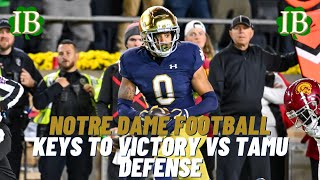 Keys To Victory For The Notre Dame Defense vs Texas A&M
