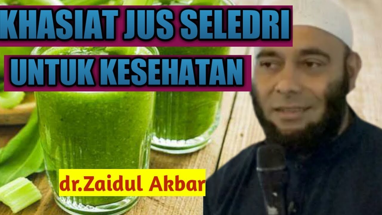 Khasiat jus seledri untuk kesehatan 