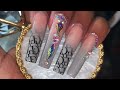 How To Do Nail art, Acrylic nails THE EASIEST WAY TO APPLY NAIL FOIL #101